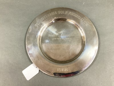 Lot 51 - J.E Caldwell & Co; A Presentation Trophy Plate,...