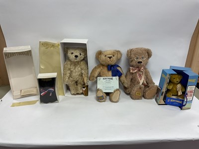 Lot 331 - Five Merrythought Teddy Bears, including a...