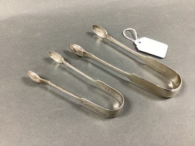 Lot 15 - A Pair of Victorian Hallmarked Silver Fiddle...