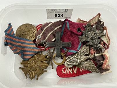 Lot 524 - WWII Polish Medals & Insignia, comprising...
