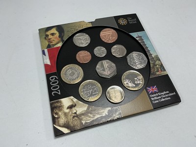 Lot 511 - 2009 UK Royal Mint Bunc Coin Collection,...