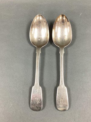 Lot 24 - A Pair of Early Victorian Hallmarked Silver...