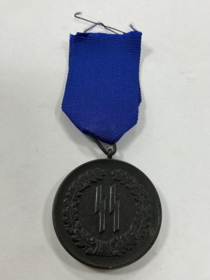 Lot 538 - WWII German Third Reich SS 4 Year Long Service...