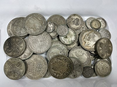 Lot 554 - Collection Of GB Pre 1947 Silver Coins,...