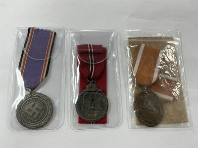 Lot 531 - WWII German Third Reich Eastern Front Medal,...