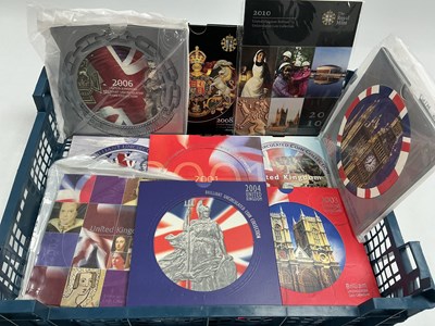 Lot 445 - Collection Of Ten Royal Mint UK Bunc Coin...