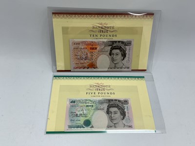 Lot 475 - A Pair Of 2000 Limited Edition GB Banknotes,...