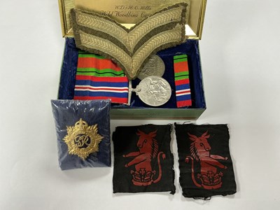 Lot 615A - WWII British Army Cloth Formation Patches for...