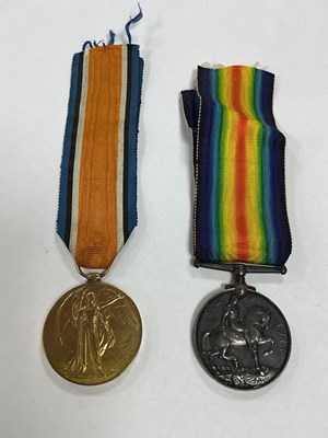 Lot 609 - WWI British War Medal & Victory Medal (252503...