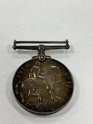 Lot 559 - WWI Officer British War Medal (Lieut AWG Hall).