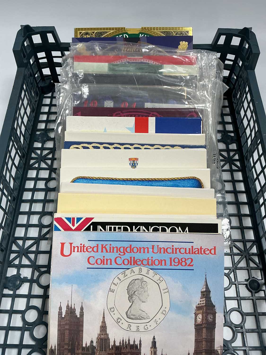 Lot 464 - Collection Of Eighteen UK Bunc Coin Year Packs,...