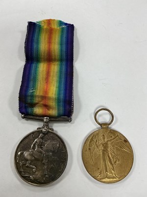 Lot 545 - WWI British War Medal (27189 Pte L Naylor S...