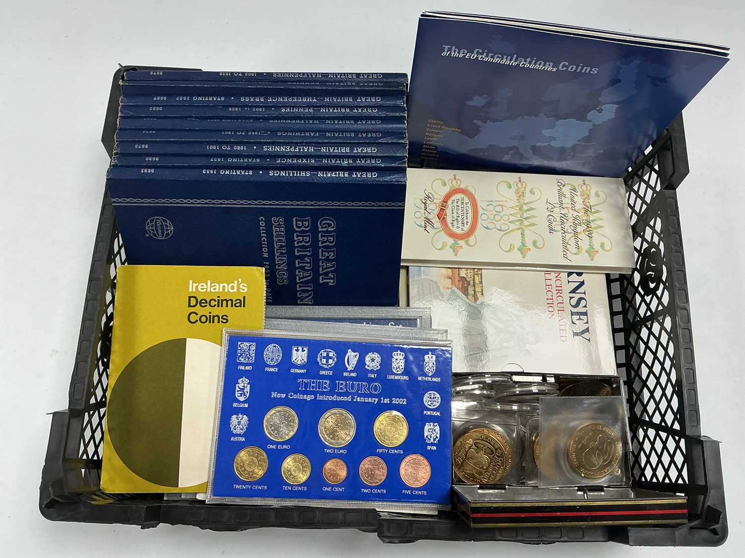 Lot 455 - Collection Of World Coinage, includes Euro...
