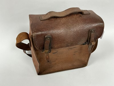 Lot 417 - WWII British Army Bren Carrier Leather...