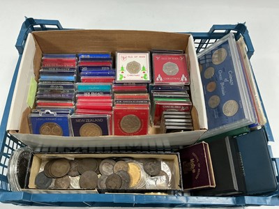 Lot 457 - Large Collection Of GB And World Coinage,...