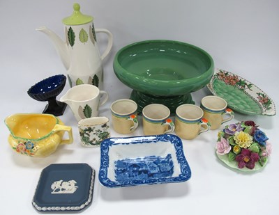 Lot 1238 - Maling 'Azalea' Dish, Denton posy, other...