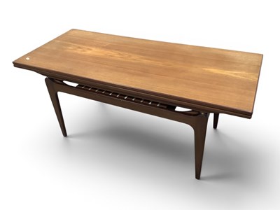 Lot 1545 - Teak Metamorphic Coffee Table, possibly Trioh...