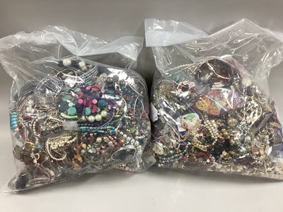 Lot 47 - A Mixed Lot of Assorted Costume Jewellery :-...
