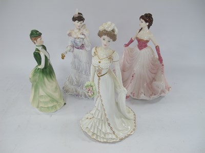 Lot 1258 - Coalport China Figurines, 'Eugenie',...