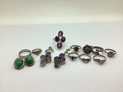 Lot 185 - A Small Collection of "925", "Silver" and...