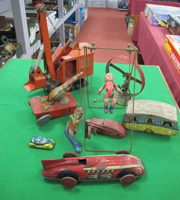 Lot 383 - A quantity of Mid XX Century tinplate and...