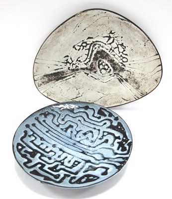 Lot 1206 - Geoff Hartley Studio Pottery, Circular Charger...