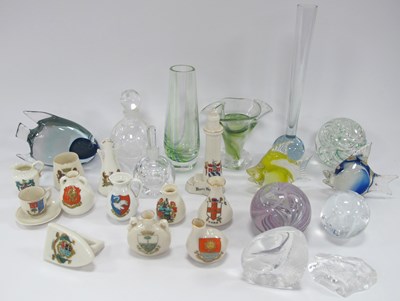 Lot 1236 - Langham, Swedish & Other Paperweights, Angel...
