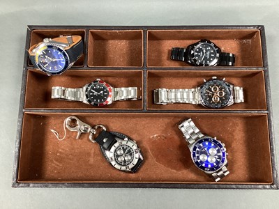 Lot 263 - Modern Gent's Wristwatches, including...