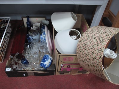 Lot 1159 - Pair of Homebase Table Lamps, one other...