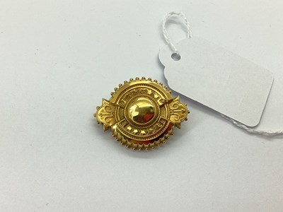 Lot 132 - A Victorian Locket Back Brooch, of shaped...