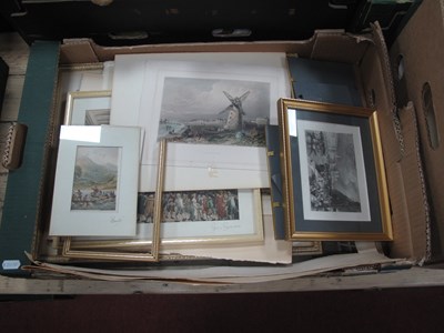 Lot 1105 - William Hogarth, Busy Town Centre Scene,...