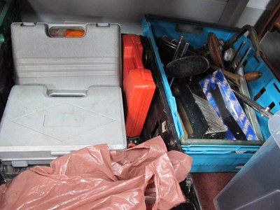Lot 1140 - Chisel Handles, screws, drill bits,...