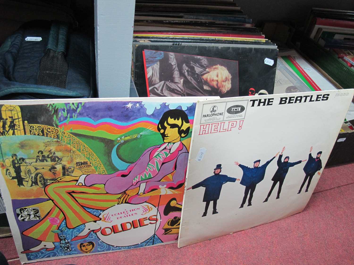 Lot 1091 - Vinyl LP records, mixed genres, including The...