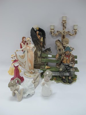 Lot 1274 - Figures, including German Conta and Boehme...