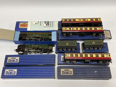 Lot 545 - Two Hornby Dublo 3 Rail 4-6-2 Duchess Class...