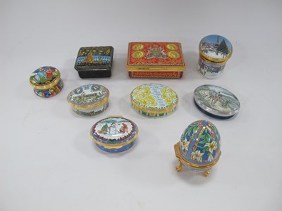 Lot 1286 - Halcyon Days We Wish You a Merry Christmas...