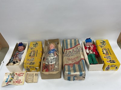 Lot 329A - Two Pelham Puppets, comprising of SL22 King...