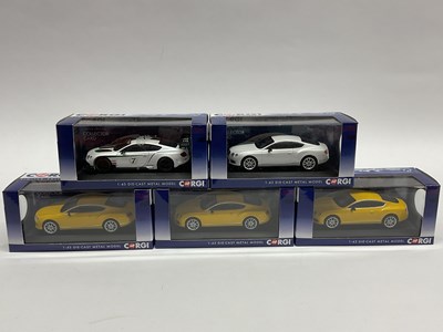 Lot 622 - Five Corgi Vanguards 1:43rd scale diecast...