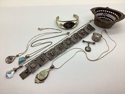 Lot 97A - A Small Collection of Modern Hallmarked Silver,...