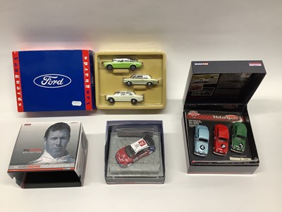 Lot 671 - Seven Corgi, Lledo Vanguards and Motorsport...