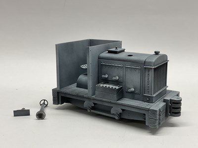 Lot 786 - A 45mm Open Cab 0-4-0 Locomotive in The Style...