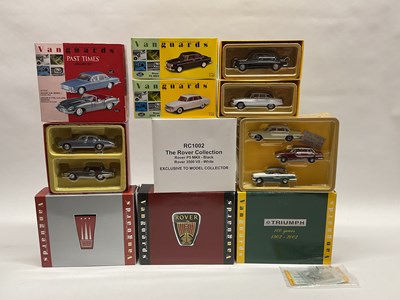 Lot 631 - Thirteen Lledo Vanguards 1:43rd scale diecast...