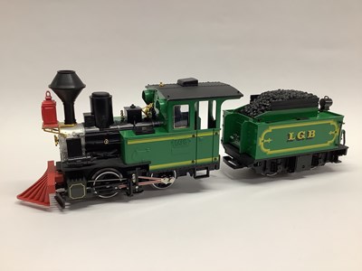 Lot 795 - An LGB G Scale American Outline Tender Drive 0-...