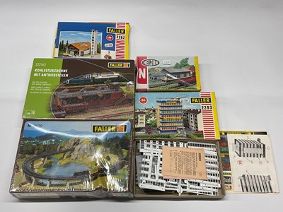 Lot 426 - Two boxed (apparently sealed) Faller N gauge...