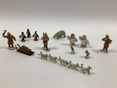 Lot 886 - A Quantity of Mid XX century Lead Figures, all...