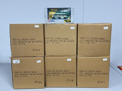 Lot 348 - Thirty Six Diecast Model Buses by Sunbeam...