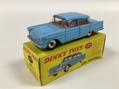 Lot 898 - Original Dinky toys No 177 Opel Kapitan, light...