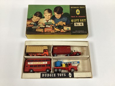 Lot 916 - Original Budgie Gift Set No 4, comprising four...
