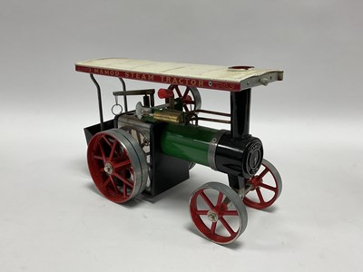 Lot 305 - Live Steam - A Mamod T.E.1.A. Traction Engine....