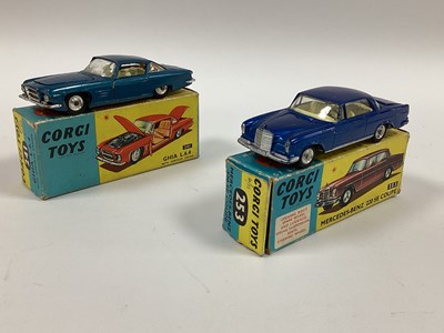 Lot 913 - Two Original Corgi Toys No 241 Ghia L.6.4,...